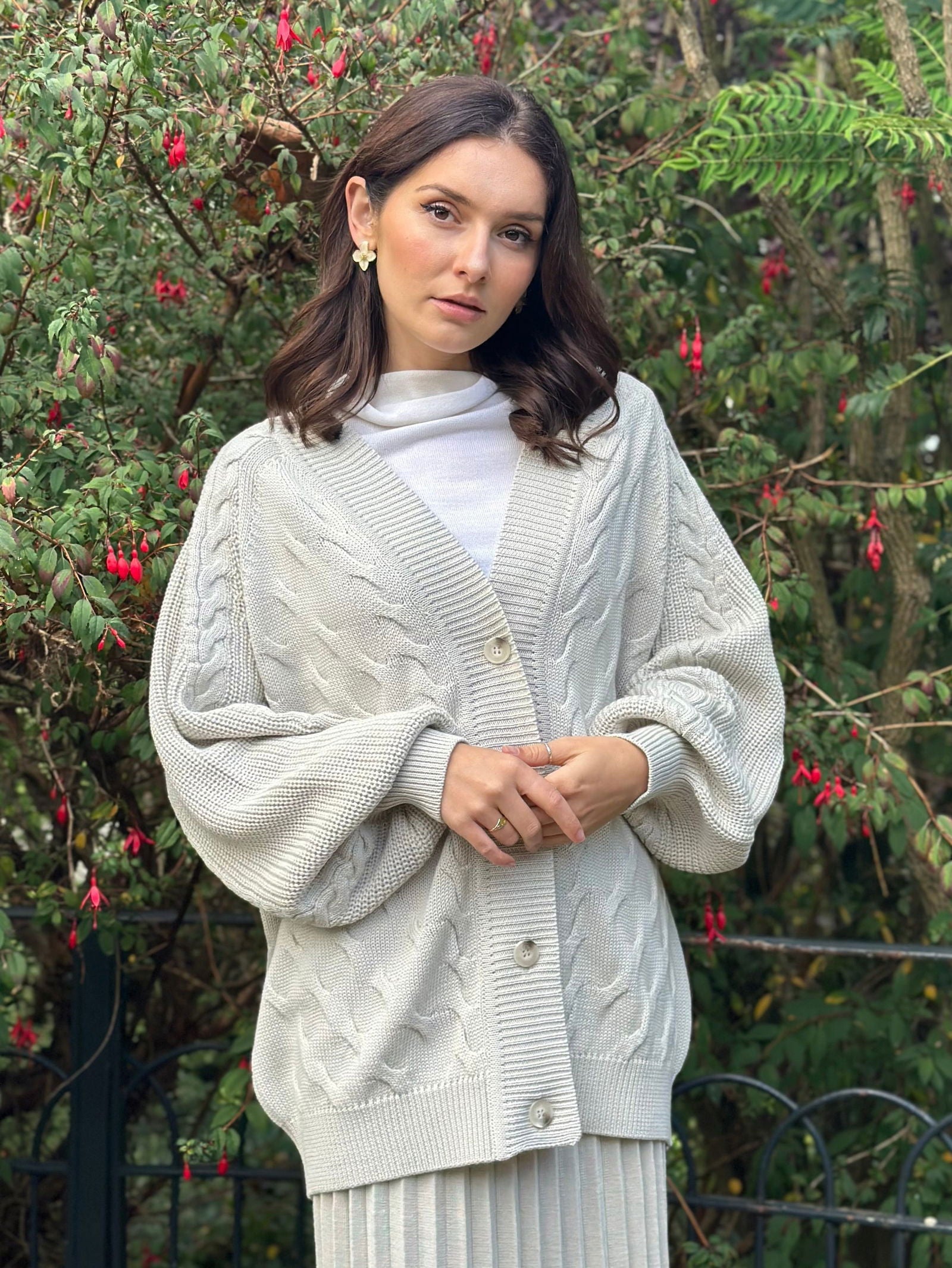 Cable Knit Cardigan