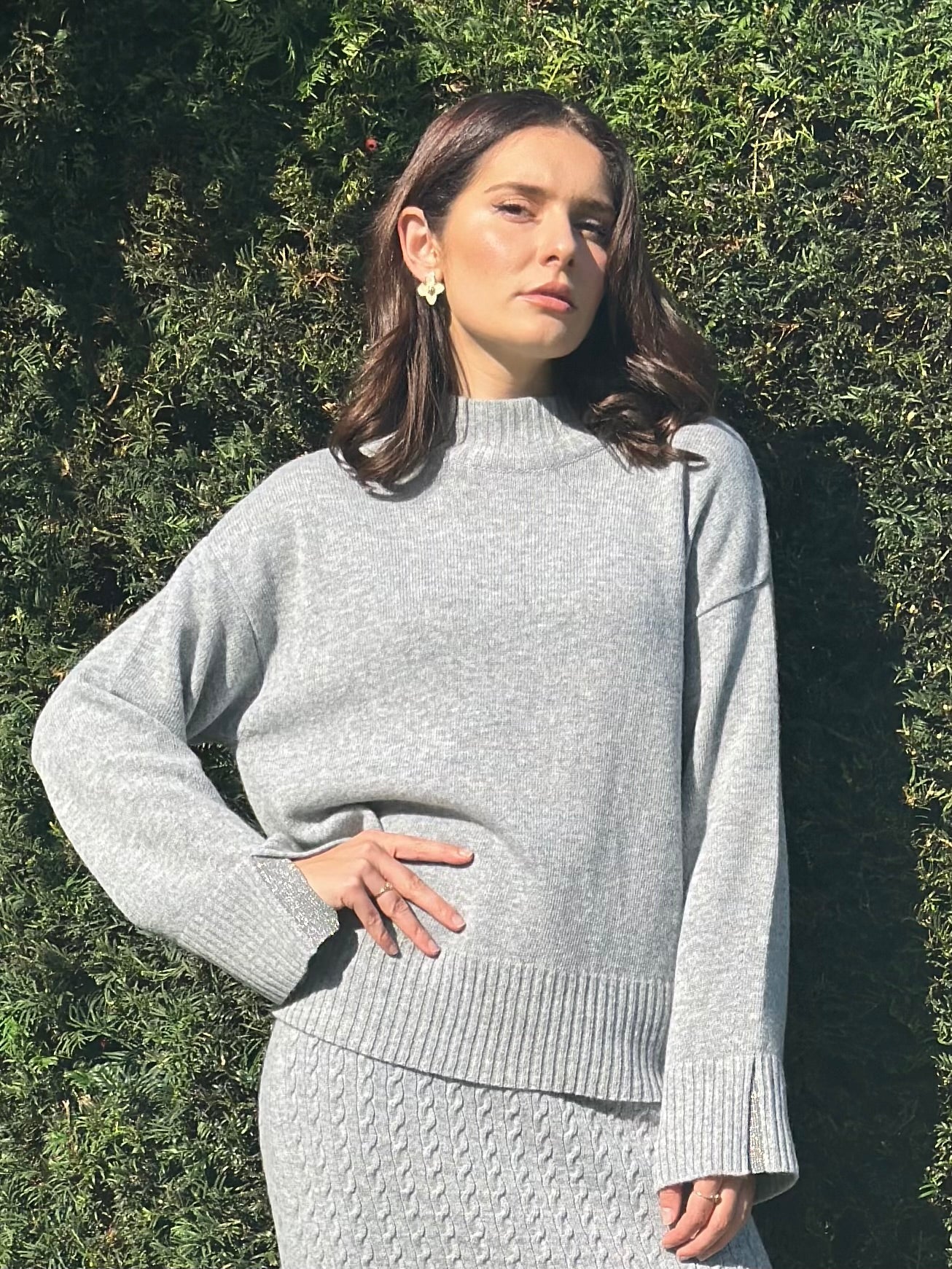 Crew Neck Wool Jumper
