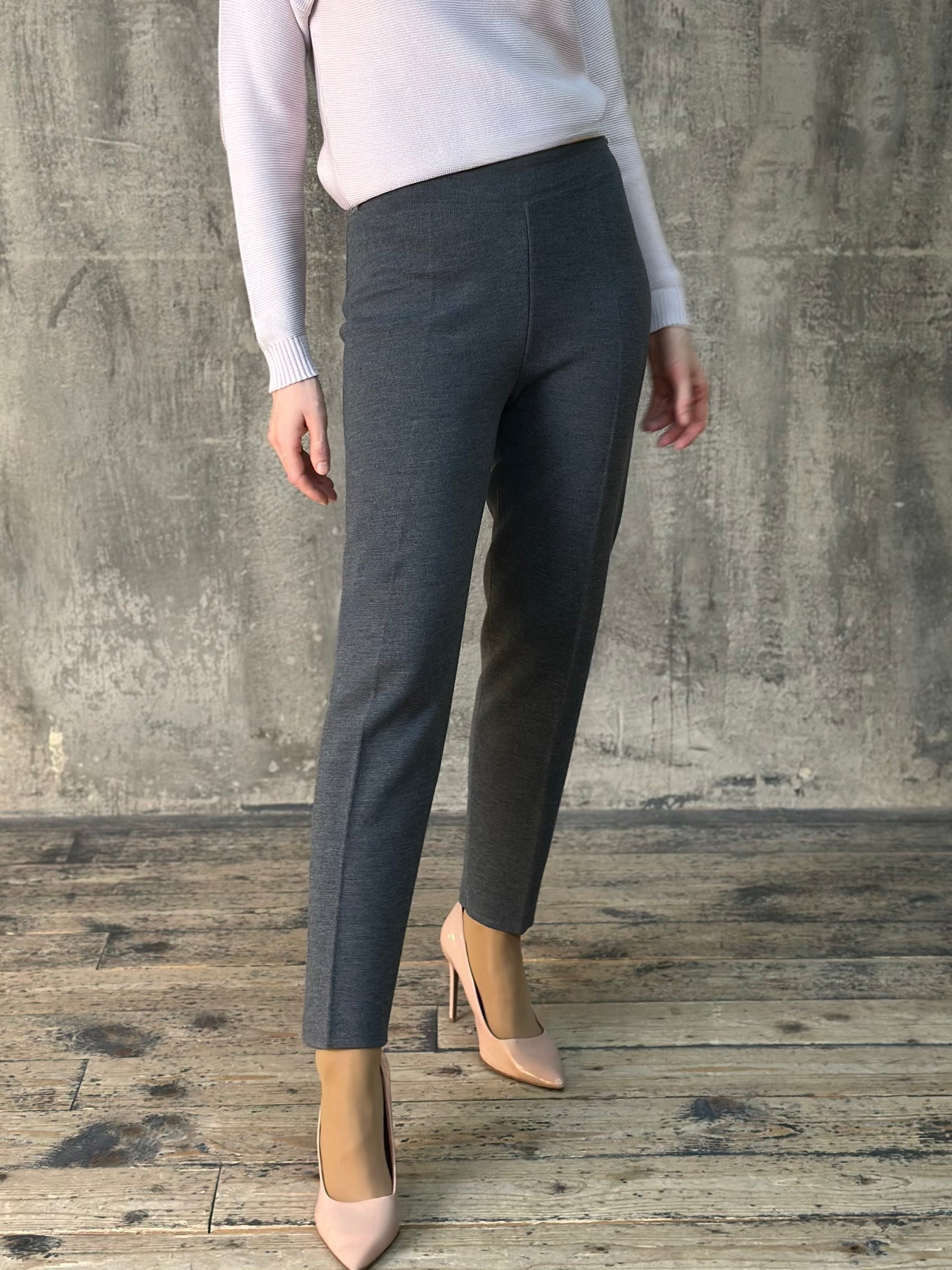 Women’s Slim Fit Wool Trousers