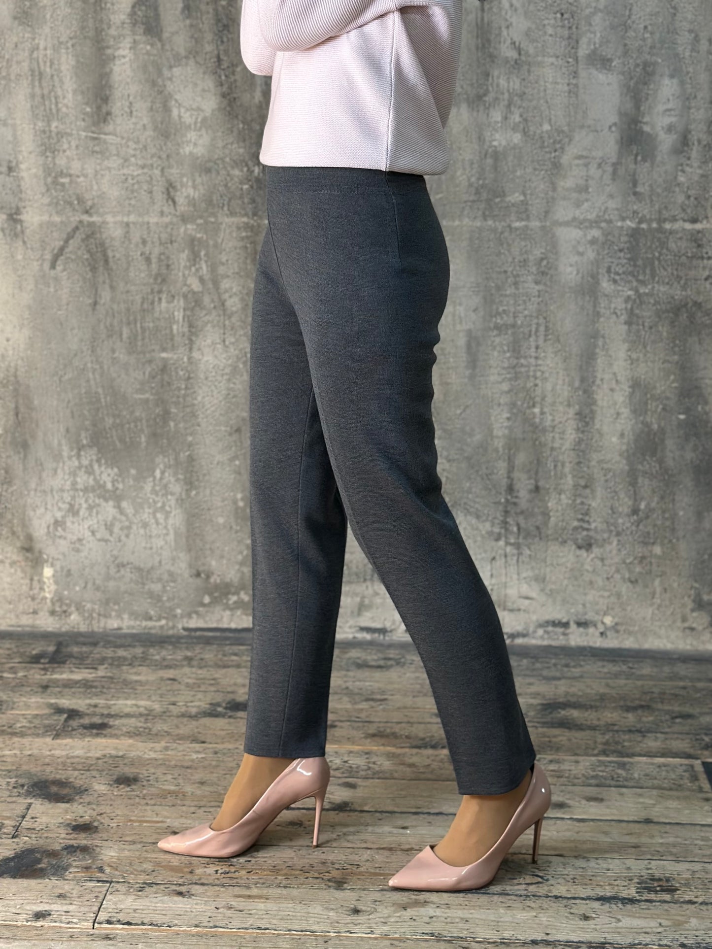 Women’s Slim Fit Wool Trousers