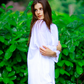 Women’s Cotton Lightweight Relaxed Fit Front Buttons White Linen Summer Shirt - AALKAMI.London 