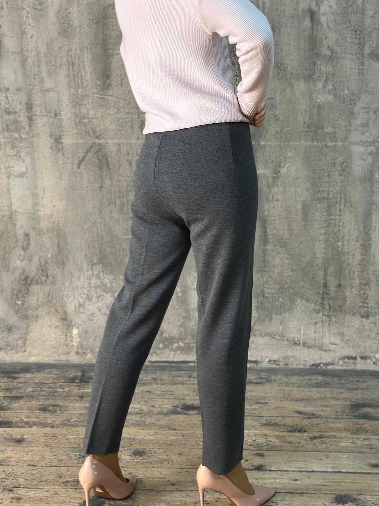 Women’s Slim Fit Wool Trousers