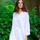 Cotton Lightweight Relaxed Fit Front Buttons Linen Summer Shirt - AALKAMI.London 