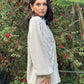 Cable Knit Cardigan - AALKAMI.London