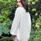 Cable Knit Cardigan - AALKAMI.London