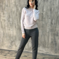 Relaxed Fit Cotton Long Sleeve Crew Neck Top - AALKAMI.London