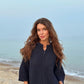 Dima Knitted Zip Front Jacket - AALKAMI.London