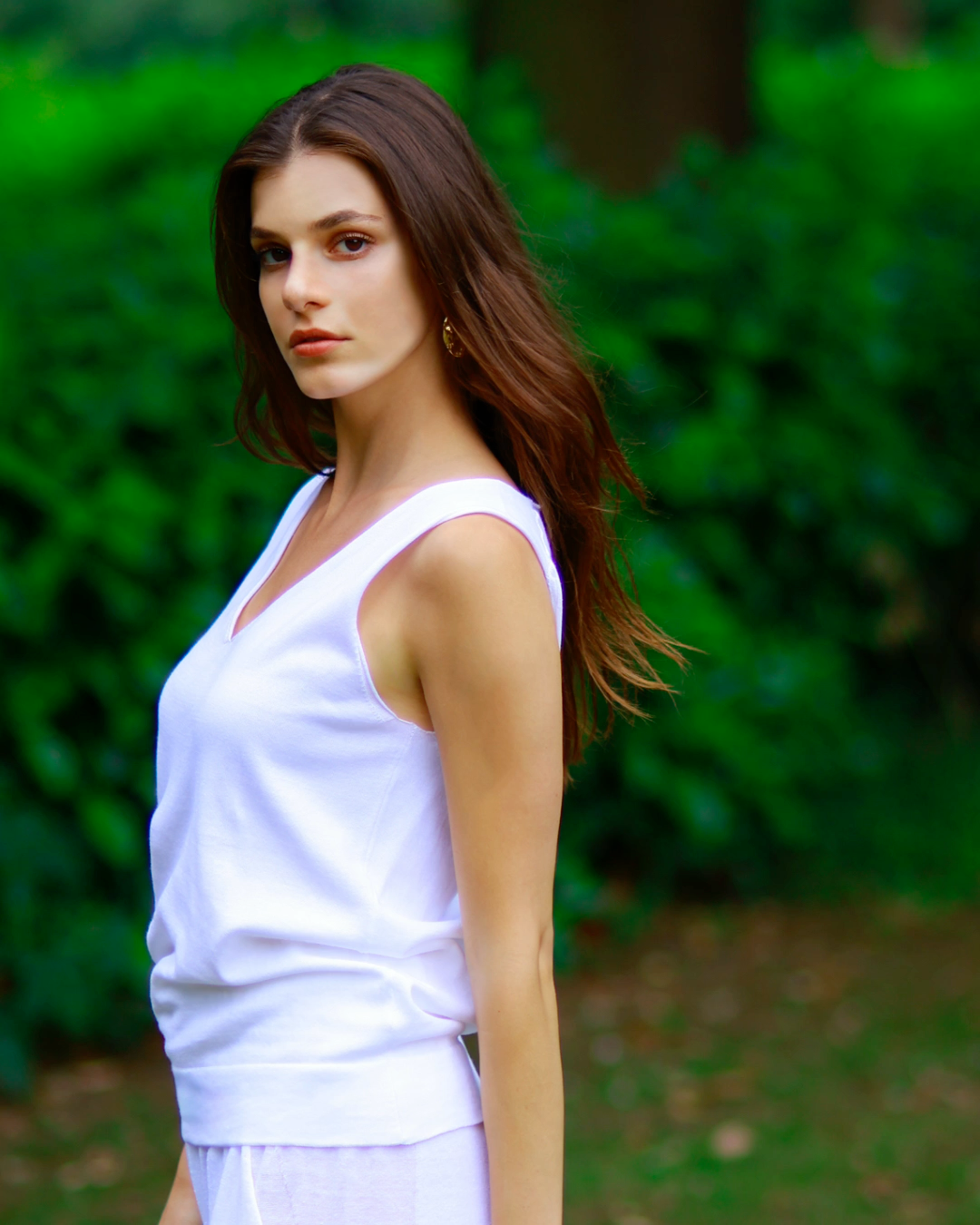 Breathable Lightweight Sleeveless Cotton Summer Top - AALKAMI.London