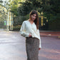 Long Knitted Cardigan - AALKAMI.London