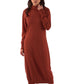 Long Merino Wool Dress - AALKAMI.London