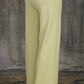 Merino Wool Straight Leg Trousers - AALKAMI.London