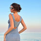 Mya Long Ribbed Dress - AALKAMI.London