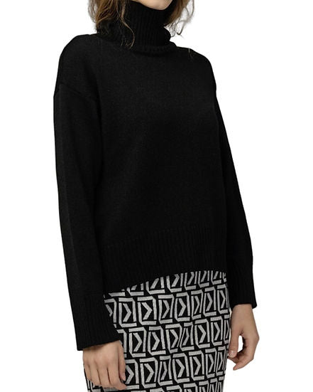 Women’s High Neck Jumper - AALKAMI.London