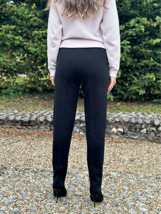 Spring Classic Fit Soft Breathable Women’s Slim Fit Wool Trousers - AALKAMI.London
